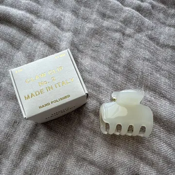 UNDO HAIRWARE CLAW CLIP No. 2 화이트