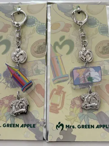 Mrs. GREEN APPLE 랜덤 참 키링 (E) ( K )