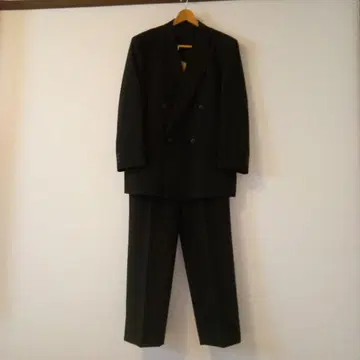 더블 브레스트 블랙 수트 포멀 예복