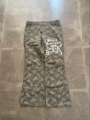 TORNADO MART overdie flare denim