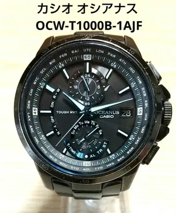 카시오 오시아나스 OCW-T1000B-1AJF 남성용 손목시계