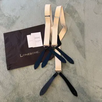 새상품급 LONESOME 서스펜더