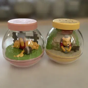 곰돌이 푸 피규어 캡슐 토이 세트