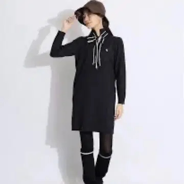 PEARLATES 보타이 니트 원피스