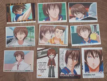 테니스의 왕자님 테니프리 트레이딩 카드 후지 슈스케 10장 세트