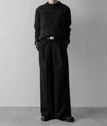 ssstein GLITTER FUR KNIT