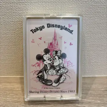 초레어 1983년 TOKYO Disney land 카드놀이