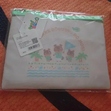 모여봐요 동물의 숲 메쉬 파우치