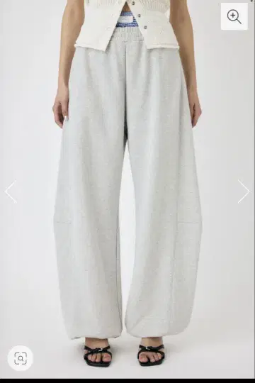 moussy CURVE LINE 스웨트 팬츠