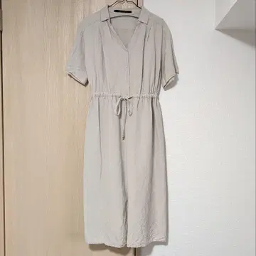 YECCA VECCA 이예카베카 린넨 롱 원피스 베이지