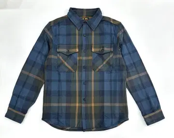 웨스 UES 엑스트라 헤비 플란넬 셔츠 EASY NAVY M 블루