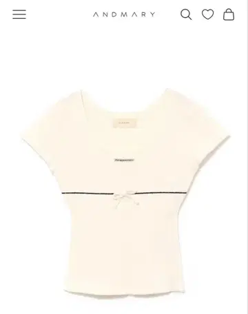 andmary Putty ribbon tops