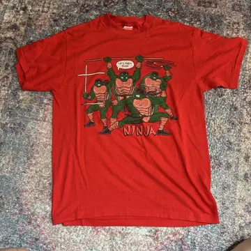 80s 닌자 터틀즈 T셔츠