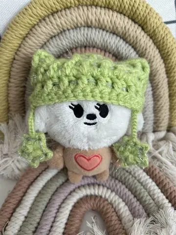 TXT 뿔바투 별 니트 모자