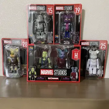 MARVEL STUDIOS 베어브릭 6체 세트