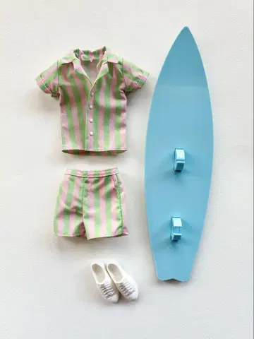 바비 켄 아웃핏 서핑보드 Mattel ken Barbie