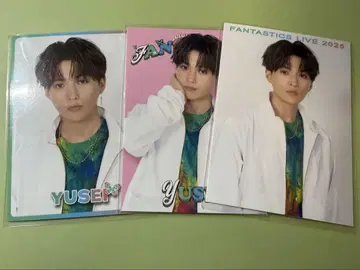FANTASTICS 야기 유세이 포토 카드 시크릿 포함 3장 세트
