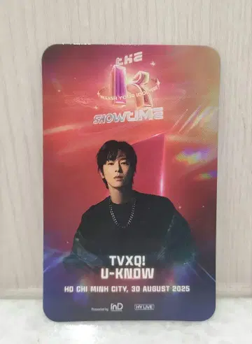THE K SHOWTIME U-KNOW CARD '25.08.30