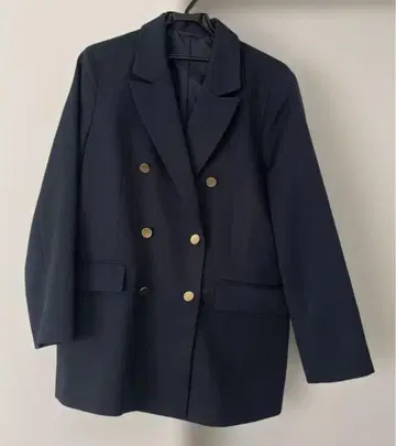 [ GU ] 미사용! 네이비 더블 브레스트 자켓 XL