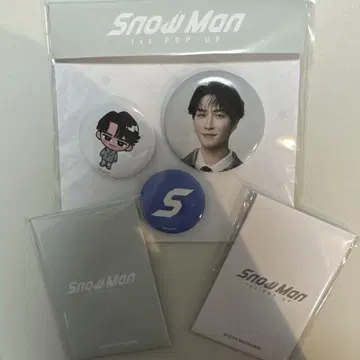 Snow Man 1st POP-UP 와타나베 쇼타 세트
