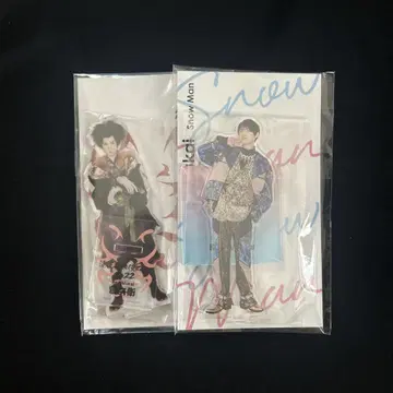Snow Man 무카이 코지 아크릴 스탠드 2개 세트