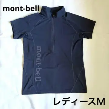 mont-bell 반팔 사이클 저지 여성용 M 네이비