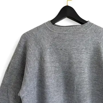 70s 러셀 금택 그레이 무지 맨투맨 USA제 B18