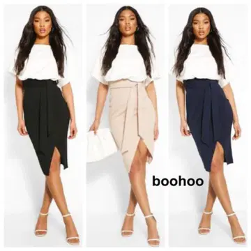 boohoo 타이트 원피스