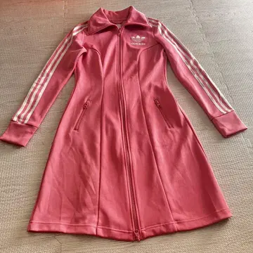 adidas 핑크 저리 원피스 S 긴팔 아디다스 여성용