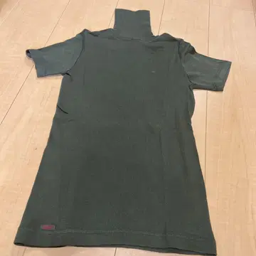 택 없음 새상품 마드모아젤 논논 파파스 T셔츠 반팔 터틀넥 면 100%