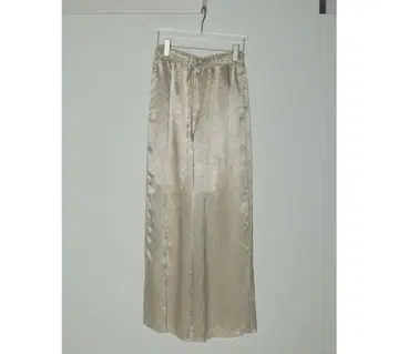 anuke  Piping Satin Pants