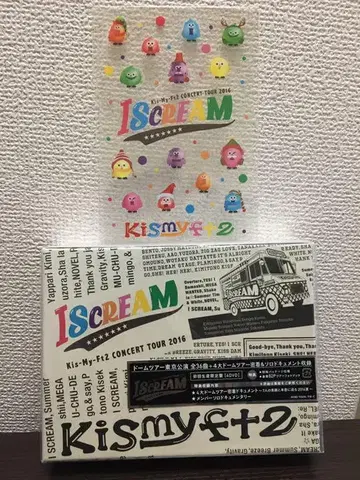 초회 한정판 새상품 미개봉 키스마이 ISCREAM LIVE DVD