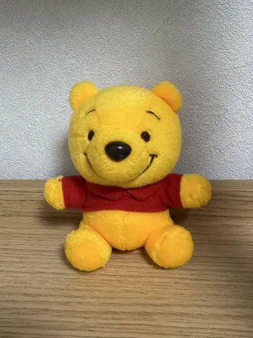 푸우 헤이세이 초기 봉제 인형 손바닥 사이즈