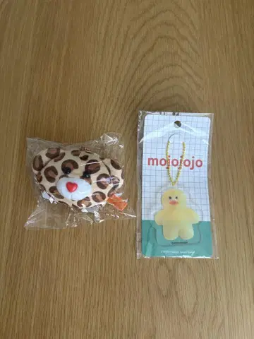 mojojojo 아크릴 키링 병아리 오리 BC 레오파드 무늬