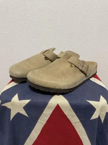 BIRKENSTOCK ' Boston 보스턴 베이지 가죽'