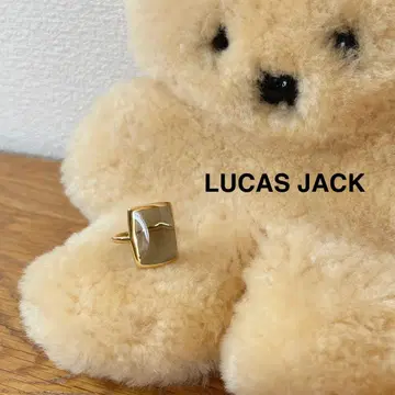 시착만 한 상품 미사용 LUCAS JACK 스퀘어 반지