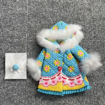 리카짱 옷 갈아입기 의류 후드 부착 코트