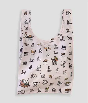 BAGGU 에코백 standard 고양이 일본 한정판