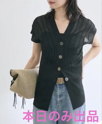 [ 어른의 내추럴 무드 ] 멀티 리브 베스트 풀오버 리브 드와