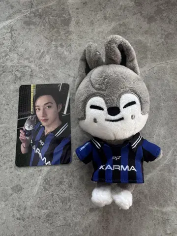 스키즈 KARMA 울프찬 skzoo 봉제 인형 키링