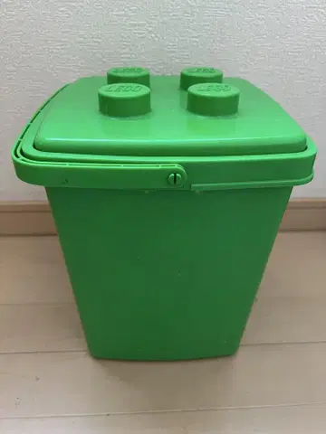 LEGO 그린 레고 블록 수납 박스 포함
