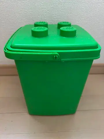 LEGO 그린 레고 블록 수납 박스 포함