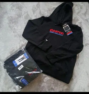 코스트코 로고 맨투맨 상하의 새상품