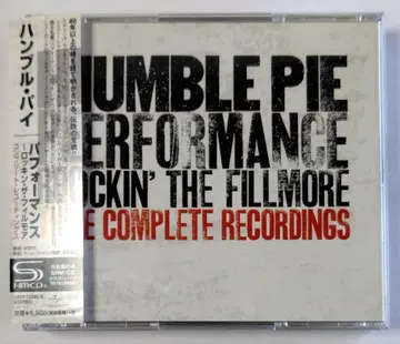 SHM-CD 4장 세트 햄블 파이 퍼포먼스 록킨 더 필모어