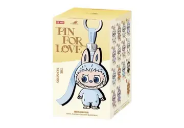 Labubu PIN FOR LOVE 봉제 인형 (A-M) 1개