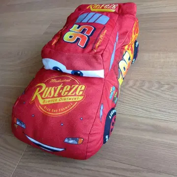 라이트닝 맥퀸 봉제 인형 약 40cm 빨간색 카즈 Big