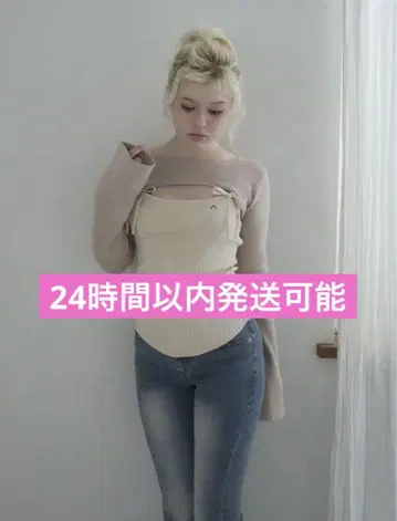 andmary Bebe ribbon set tops