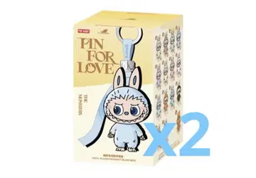 러브브 PIN FOR LOVE 봉제 인형 펜던트(A-M) 피스 2개