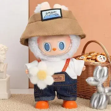 라부부 labubu 옷 갈아입기 의류 봉제 인형 4종 세트