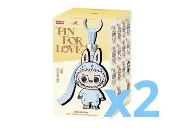 러브럽 PIN FOR LOVE 봉제 인형 펜던트(A-M) 2피스